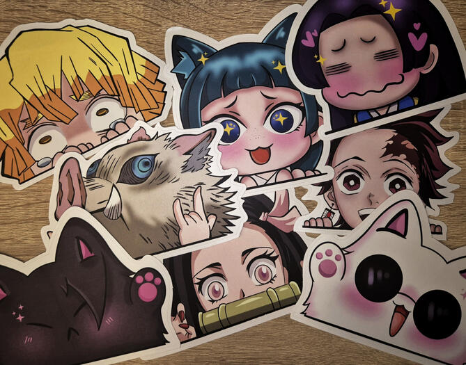 Peeker Stickers